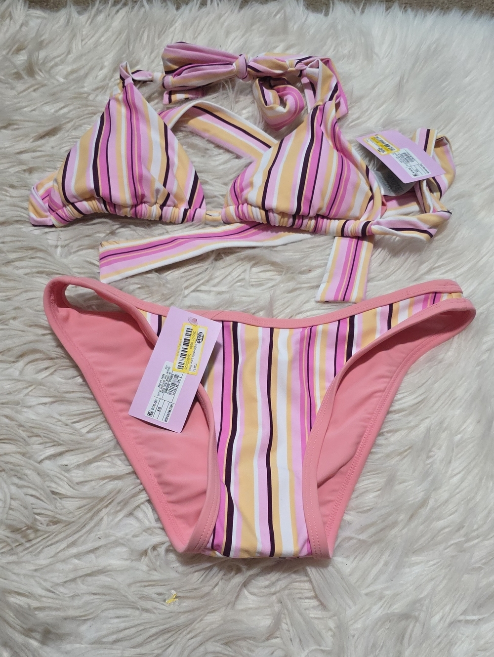 NWT Wild Fable Striped 2 Piece Bikini Set- XS